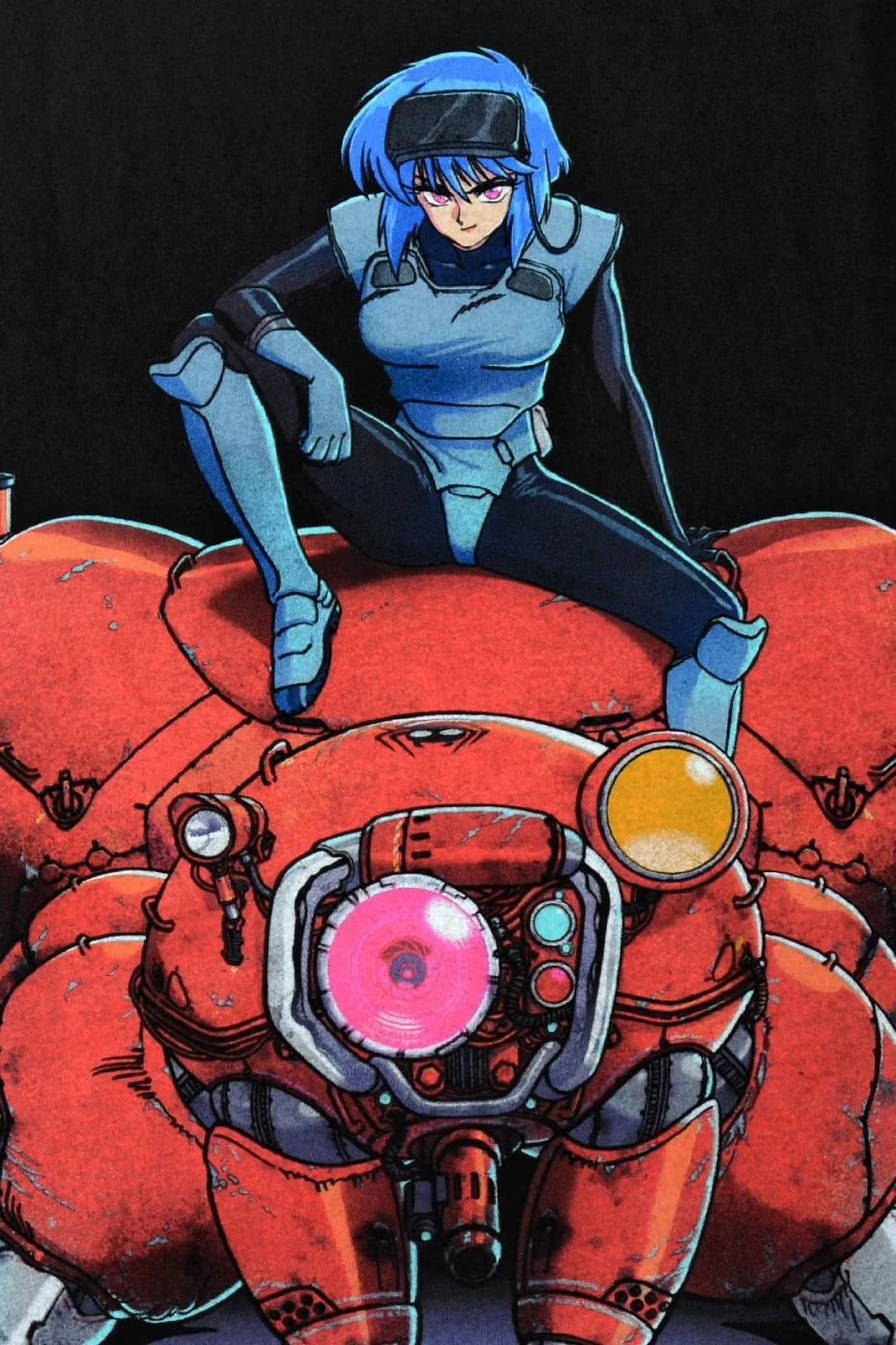 Geeks Rule lança camiseta manga longa de The Ghost in the Shell com arte de Sorayama, só no Japão (imagem 3)