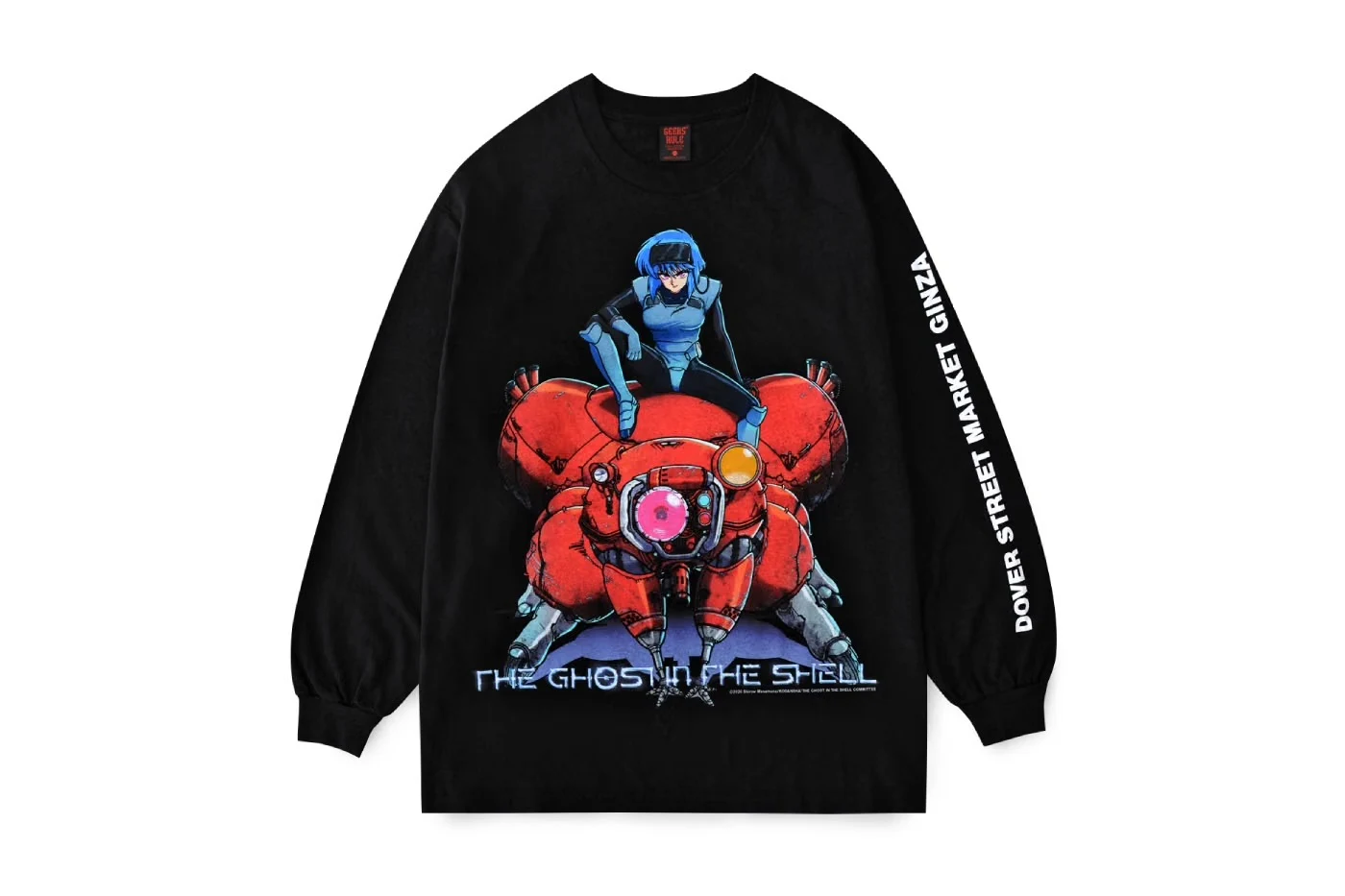 Geeks Rule lança camiseta manga longa de The Ghost in the Shell com arte de Sorayama, só no Japão