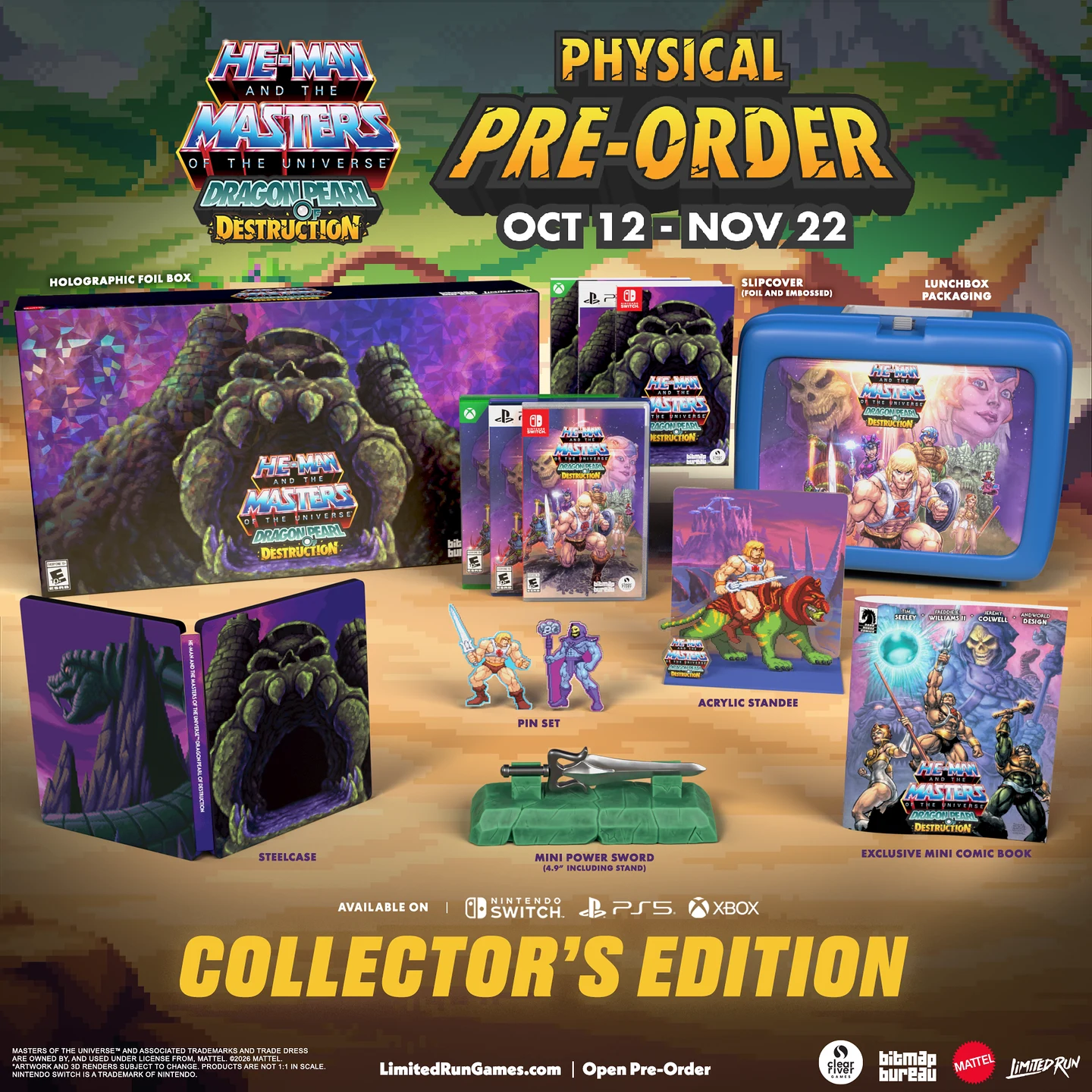 He-Man and the Masters of the Universe: Dragon Pearl of Destruction chega em fevereiro de 2027 (imagem 3)
