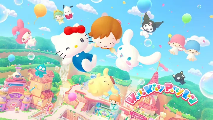 Hello Kitty Party Land chegou aos dois Nintendo Switch, trazendo a personagem e seus amigos em uma cidade cheia de minigames