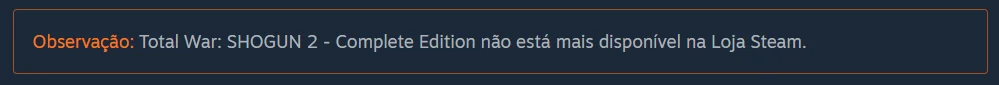 Deu ruim: SEGA tira remaster de Total War: Shogun 2 de venda após críticas e promete restaurar versão original (imagem 3)