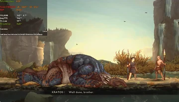 KytyPS5, emulador de PS5, roda God of War: Sons of Sparta no PC com média de 137 fps, embora ainda oscilante