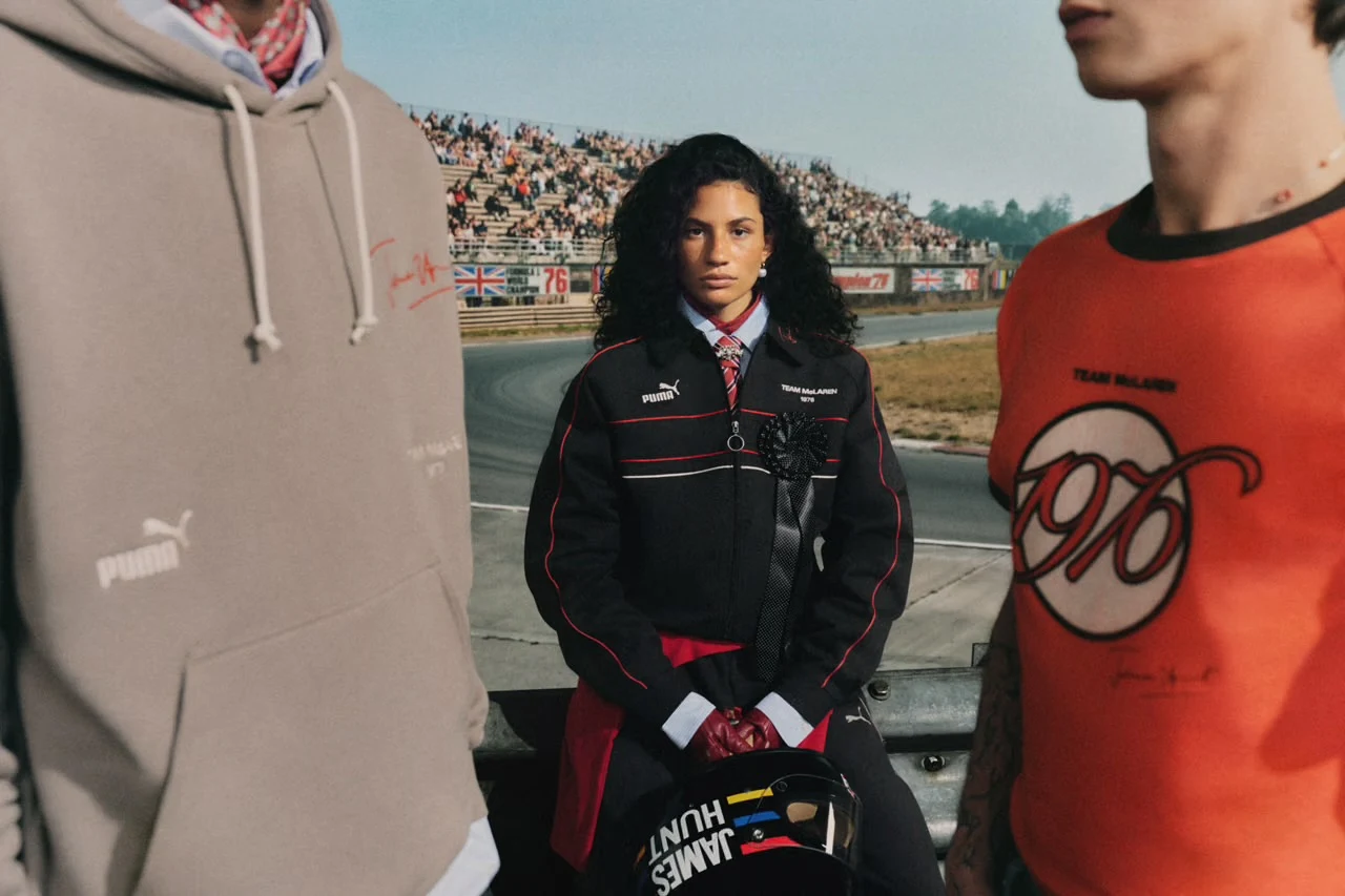 McLaren e Puma lançam juntas uma coleção inspirada no estilo de James Hunt, o polêmico campeão da F1 em 1976 (imagem 4)