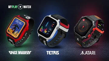 My Play Watch expande sua operação e oferece de Space Invaders, Tetris, Atari 2600 e Mega Man para a Europa; mas dá pra importar para o Brasil