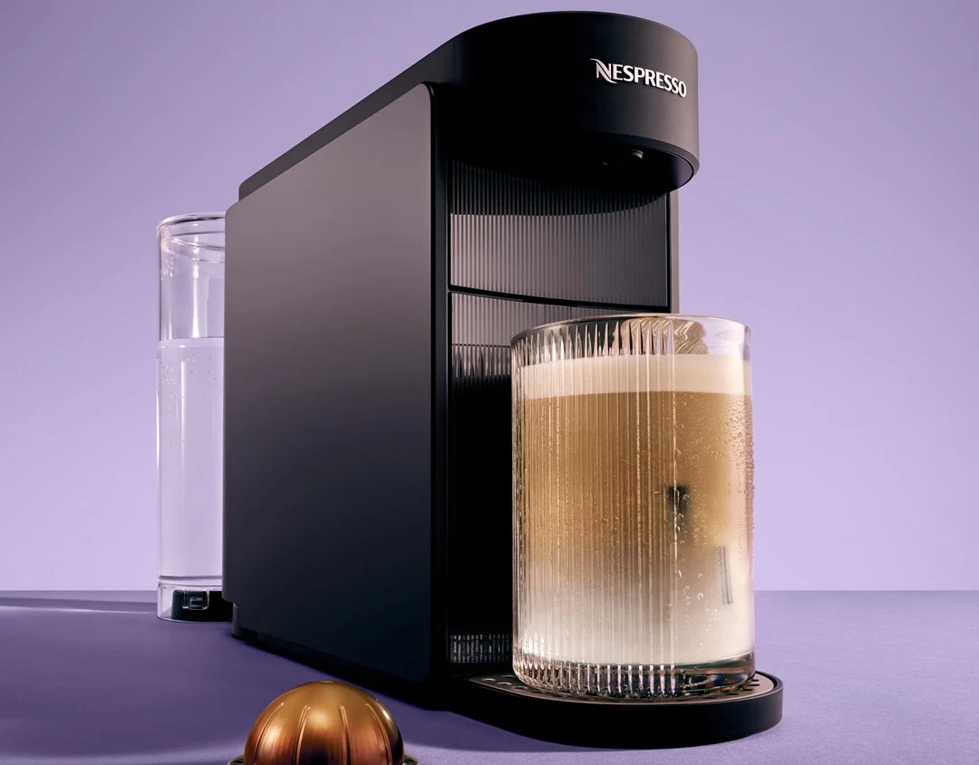 Nespresso lança Vertuo Up, versão compacta da linha Vertuo, para quem quer café mas sem ocupar muito espaço na bancada