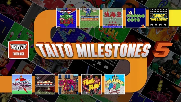 Novo Taito Milestones 5 reúne Space Invaders, Arkanoid e mais 8 jogos no Switch