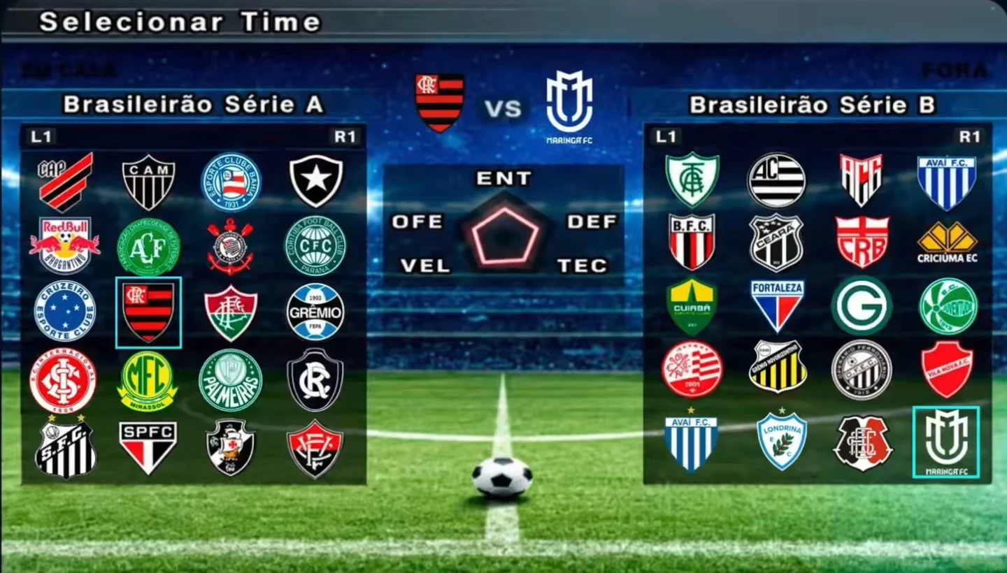 O Maringá atualizou o Bomba Patch, colocando o próprio clube na Série B do game, após a conquista do acesso