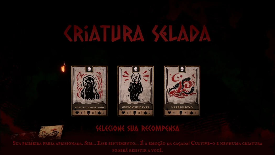 Preview Arkade: Obscurium é um Deckbuilder brasileiro inspirado em Inscryption e em nosso folclore (imagem 6)