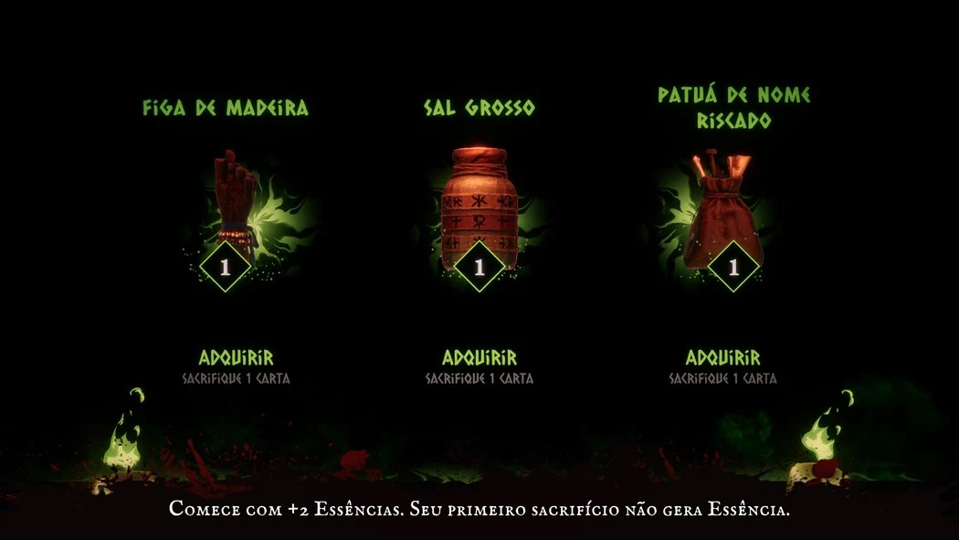 Preview Arkade: Obscurium é um Deckbuilder brasileiro inspirado em Inscryption e em nosso folclore (imagem 9)