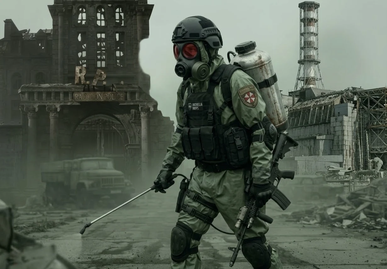 Raccoon City e Chernobyl: o que um desastre real e um surto fictício têm em comum