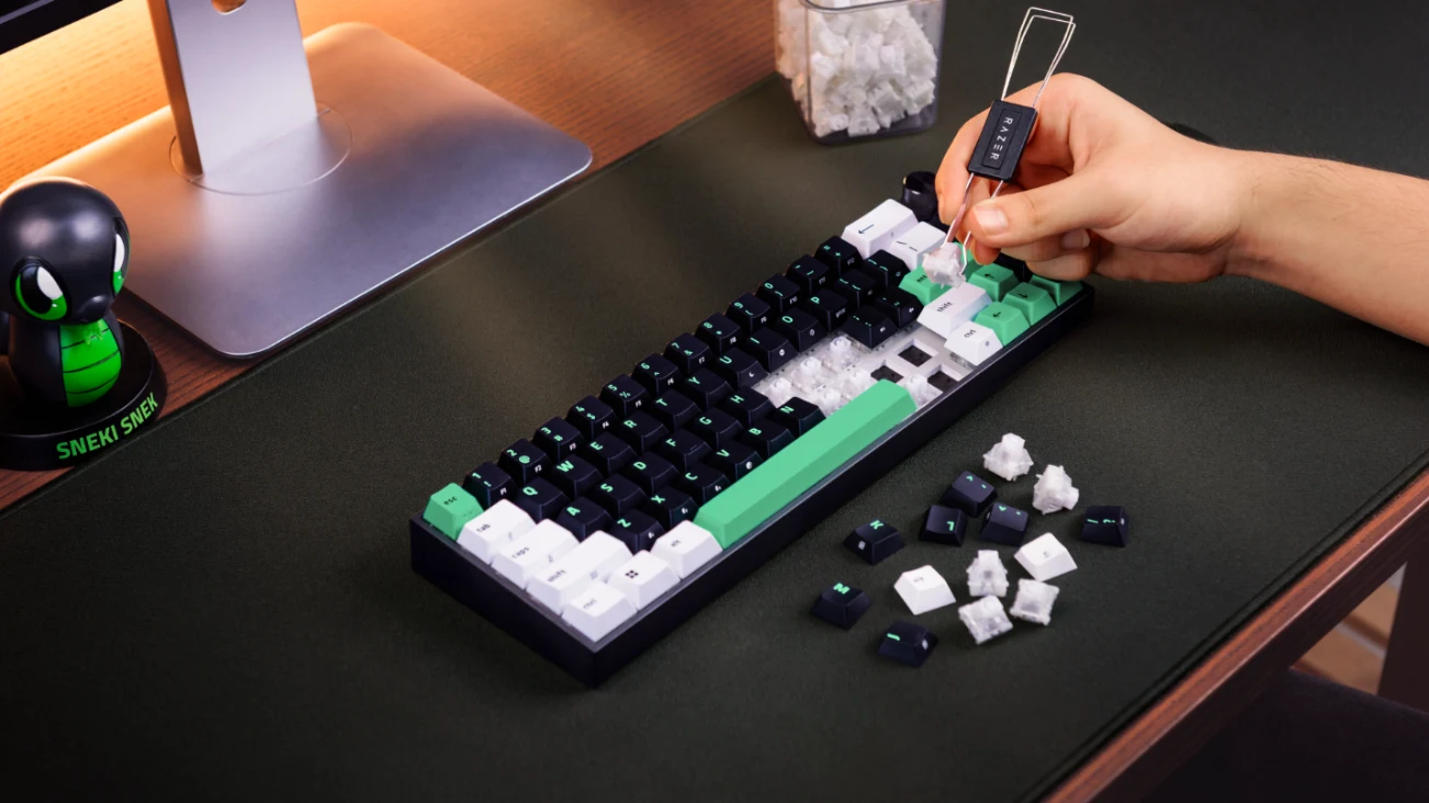 Razer apresenta o Reclusa Mini 65%, teclado gamer magnético sem fio compacto e com promessa de praticidade (imagem 3)