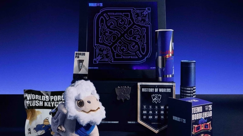 Riot Games lança a sua linha completa de produtos oficiais do Mundial 2026 de League of Legends (imagem 5)