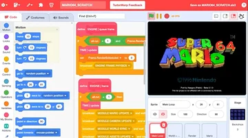 Super Mario 64 ganha versão jogável no software Scratch, com quatro estrelas disponíveis