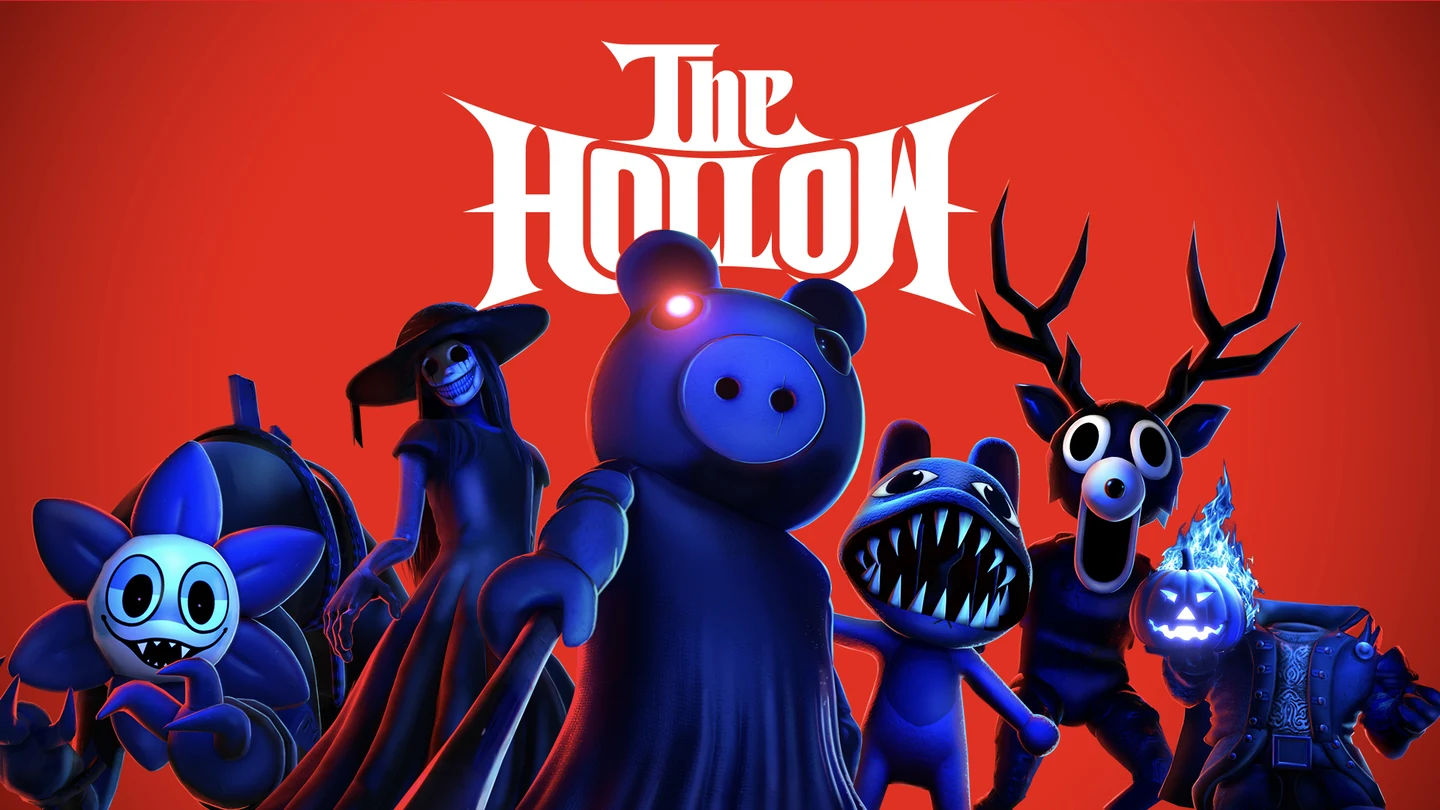 The Hollow começa amanhã na Roblox: evento de Halloween com 9 noites e monstros de DOORS, Piggy e 99 Nights in the Forest