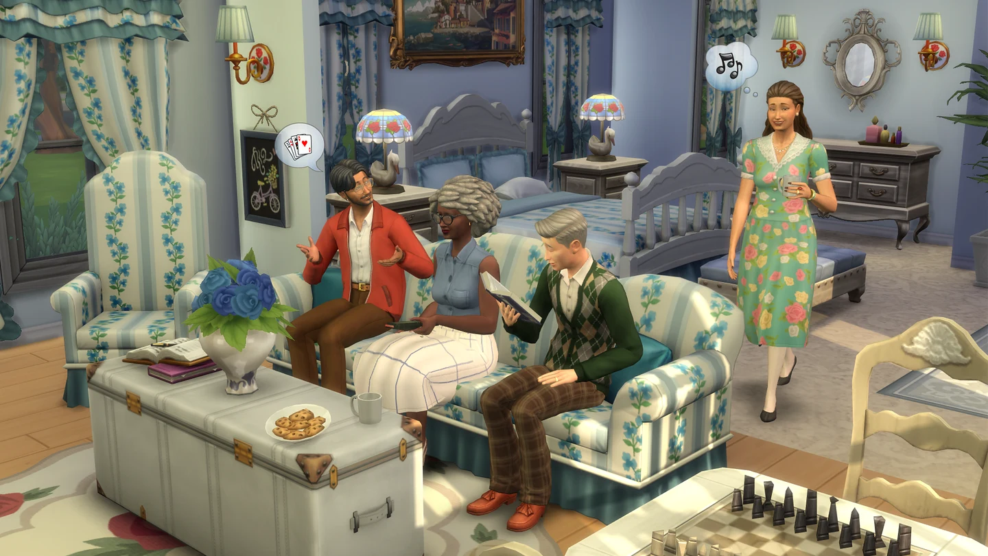 The Sims 4 recebe atualização gratuita com mais moda para Sims idosos no Criar-Um-Sim e decorações aconchegantes