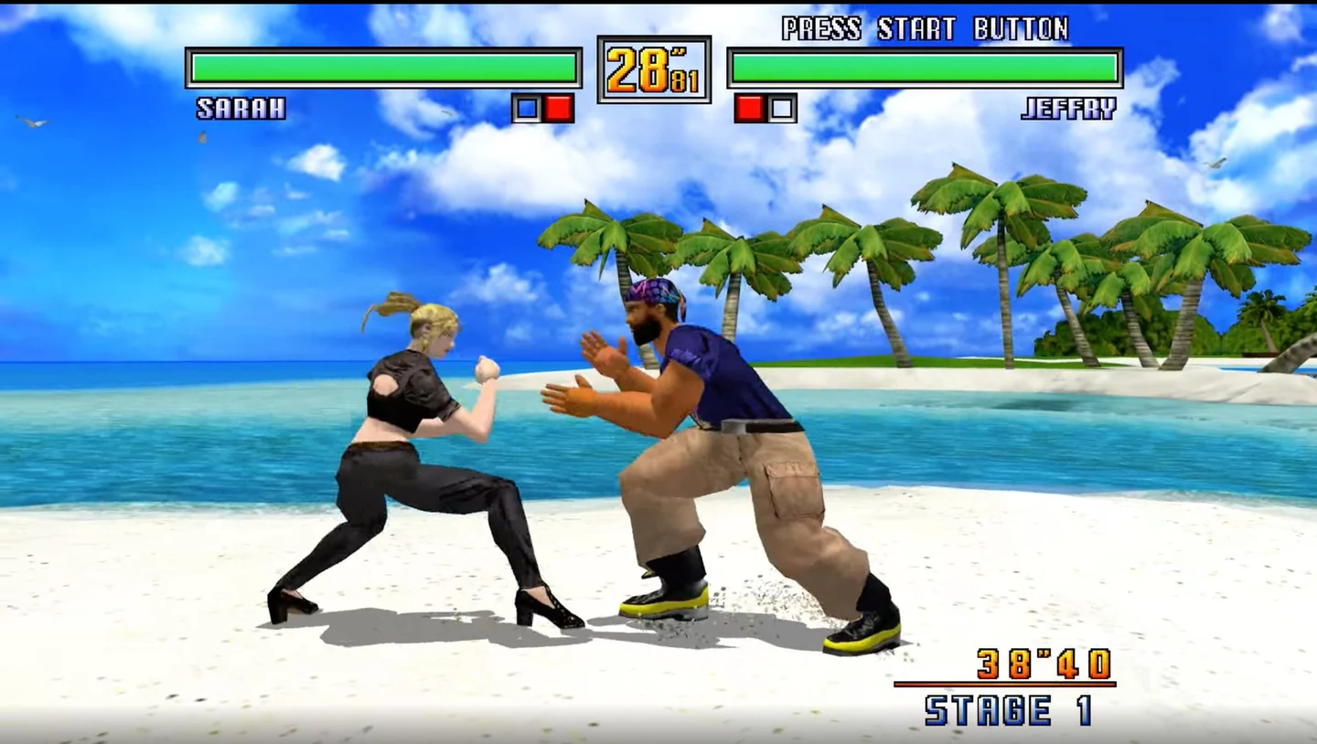 Virtua Fighter 3 também ganha versão nativa para PC, Mac e Steam Deck com 6x de resolução e até 120 fps