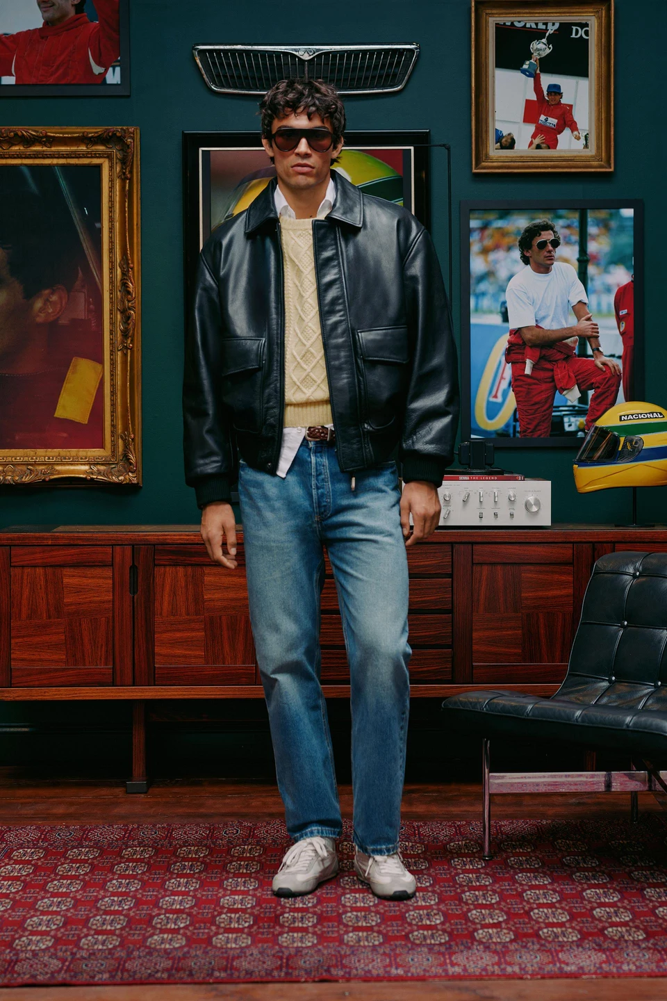 Zara lança coleção com peças inspirados no que Ayrton Senna usava em seu dia a dia fora das pistas (imagem 4)